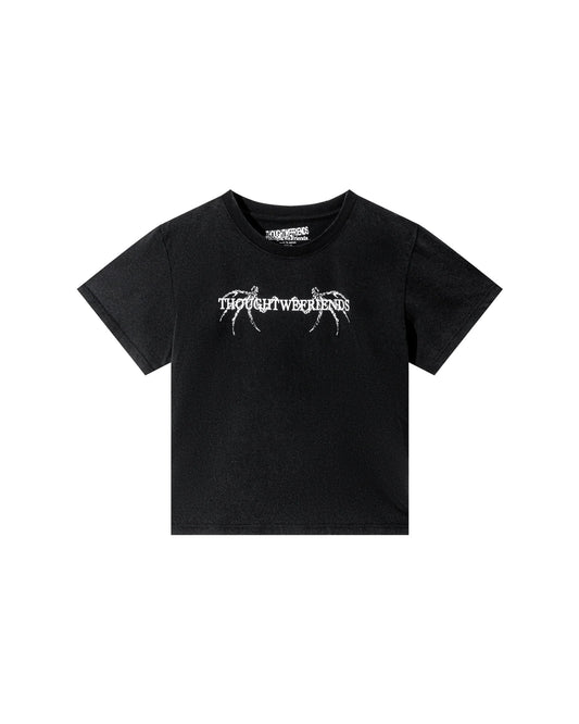 【THOUGHT WE FRIENDS】Shrunken Tee - TWF LOGO with Wings