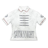 <LOST IN CASTLE> NAPOLEONIC POLO - POLLUTED WHITE