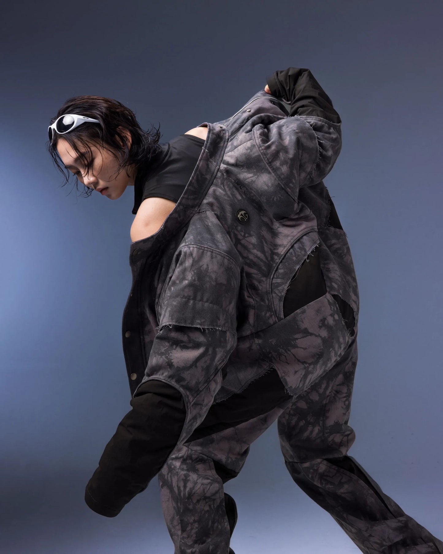 【JIMMY GUTSON】Biomimetic – Scarab Tank Jacket(Purple)