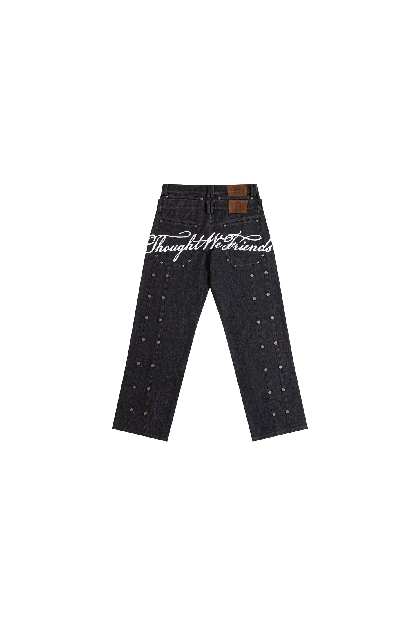 【THOUGHT WE FRIENDS】"Gideon" Double-layered Workpants in BLUE