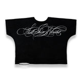 SSN V.06 <LOST HORSE> BOTH SIDES T-SHIRT - BLACK