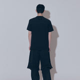 【BLR BLUER】DESTROYED DOUBLE DENIM PANTS