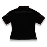 <LOST IN CASTLE> NAPOLEONIC POLO - BLACK