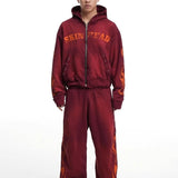 【SKINHEAD】NIGHT FLAME ZIP-UP HOODIE