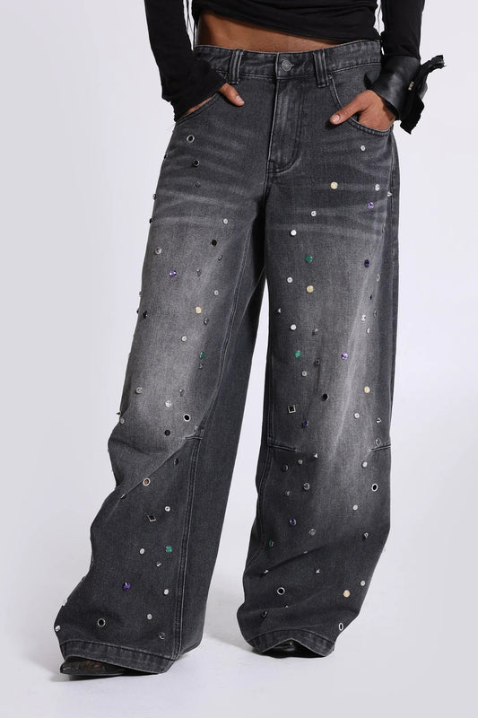 TRIXA JEWEL STUDDED CLOSSUS JEANS