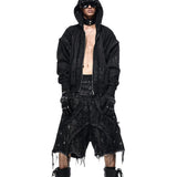 Vamp Black Waxed Short