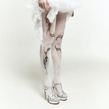 "Whitetotem" printed stockings1
