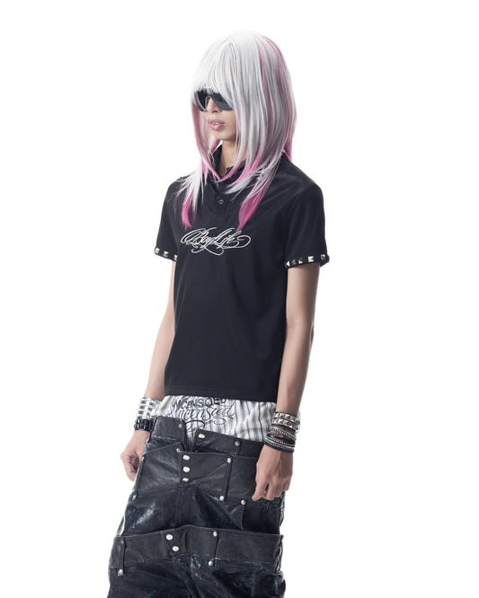 【CH2】</2 BOYLIFE STUDDED POLO