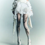 "Whitetotem" printed stockings1