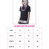 【CH2】</2 BOYLIFE STUDDED POLO