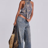 Bolted Studded Colossus Jeans