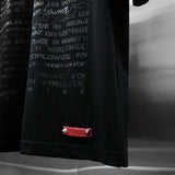 Oversize T-shirt with Scripture logo printed