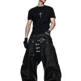 Drknss Club Cross T-shirt Black