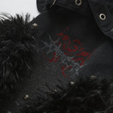 <NIGHT ROSE> LEG WARMERS - WASHED BLACK