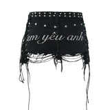 【NUMB ATELIER】VANDAL MUSE MINI SKIRT