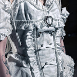 SSN V.05 LEGENDS OF NIGHT PRINCESS DRESS - POLLUTION WHITE