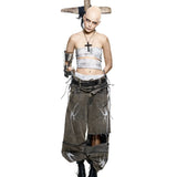 【NUMB ATELIER】ROMANS DOUBLEWAIST WIDELEG