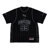 KURO DOUBLE-LAYER BASKETBALL JERSEY - BLACK