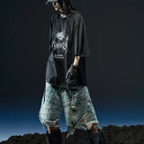 DRKNSS PRINTED OVER T-SHIRT