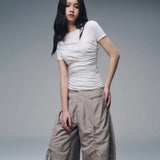 RAE LACE PANEL TOP (WHITE)