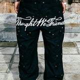 "Gideon" Double-layered Workpants in Black