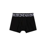 "Zane" Printed Boxer Briefs in Black