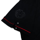 <LOST IN CASTLE> NAPOLEONIC POLO - BLACK