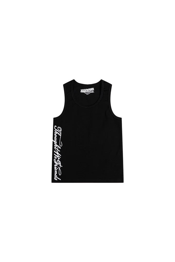 【THOUGHT WE FRIENDS】"Callum" Everyday Tank Top in Black