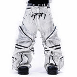 <IT's N0T BLACK & WHITE> HEAVY-DUTY DENIM PANTS - POLLUTED WHITE