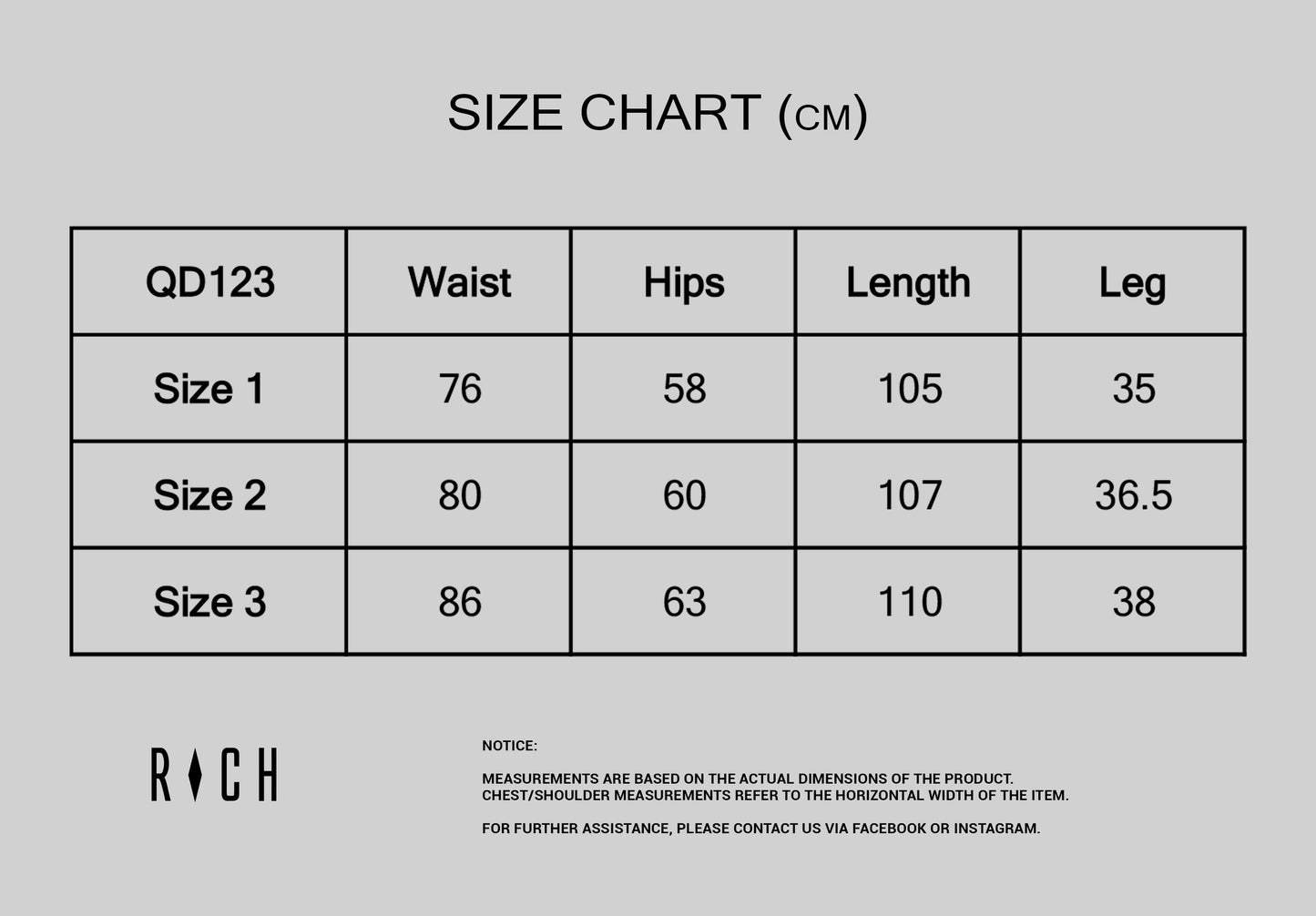 【RICH】Mock Double Waist Wide Leg Pants