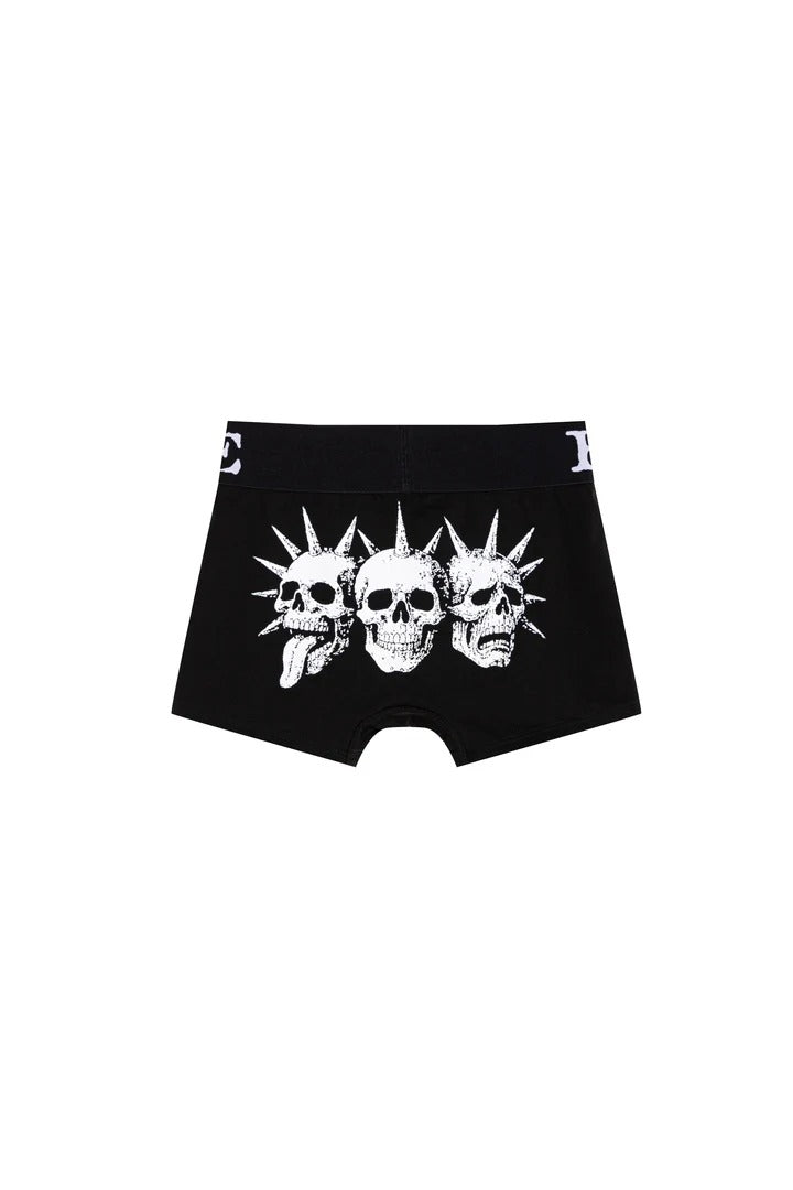 【THOUGHT WE FRIENDS】"Zane" Printed Boxer Briefs in Black