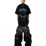 KURO DOUBLE-LAYER BASKETBALL JERSEY - BLACK