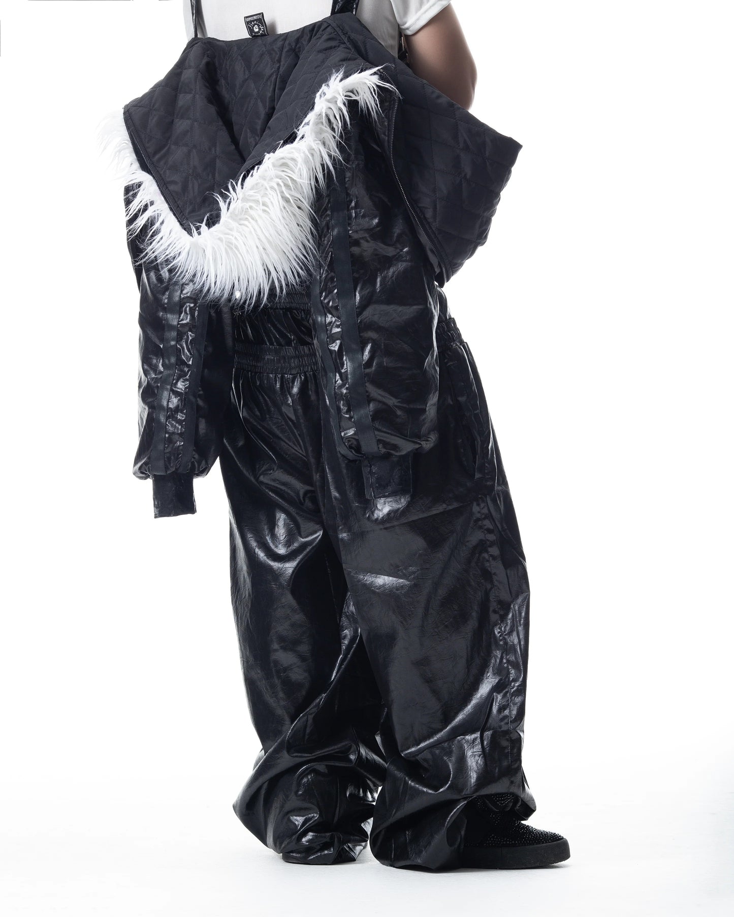 【CH2】</2 FUR TRACK BOMBER JACKET
