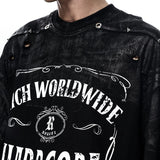Hardcore Waxed Oversize T-shirt