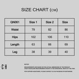 KNIGHT WIDE DENIM WASHED SHORT