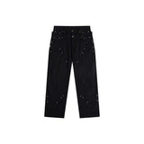 "Gideon" Double-layered Workpants in Black