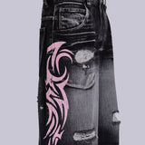 Pink Blade Colossus Jorts