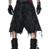 Vamp Black Waxed Short
