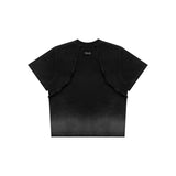 Destroyed Gradation Washed Short