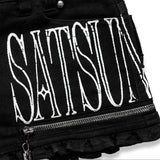 <LOST IN CASTLE> LACE TRIM HOT SHORTS - BLACK