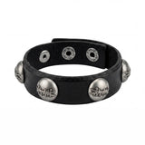 LOGO METAL LEATHER STRAP
