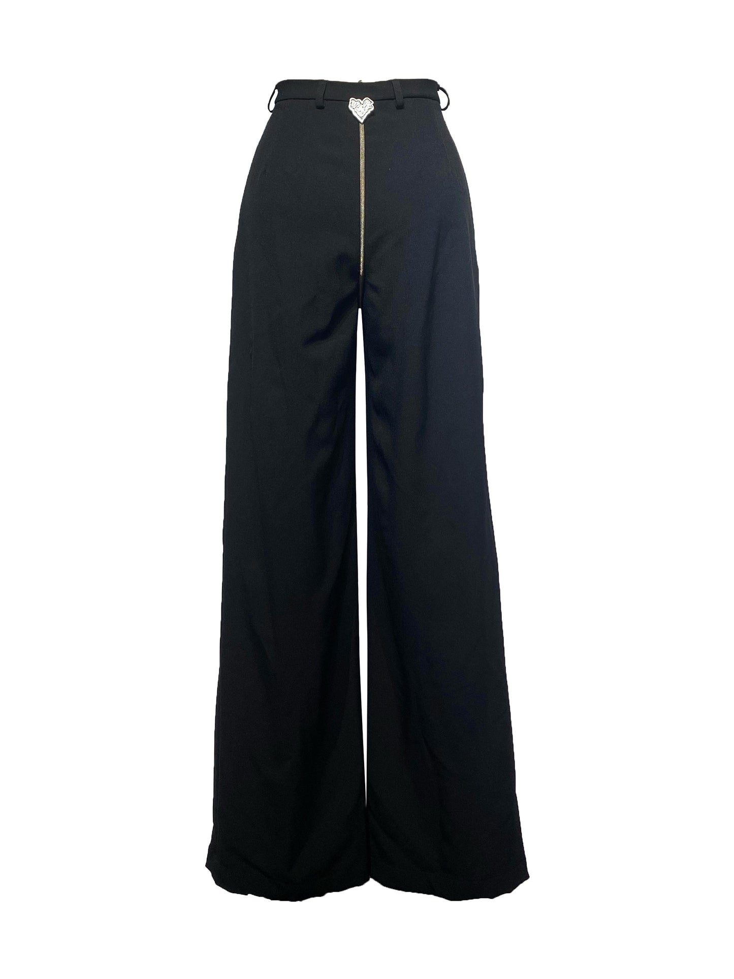 【JENN LEE】Unzip me Floating Heart Split Trousers