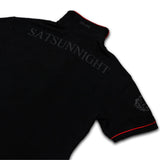 <LOST IN CASTLE> NAPOLEONIC POLO - BLACK