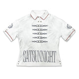 <LOST IN CASTLE> NAPOLEONIC POLO - POLLUTED WHITE