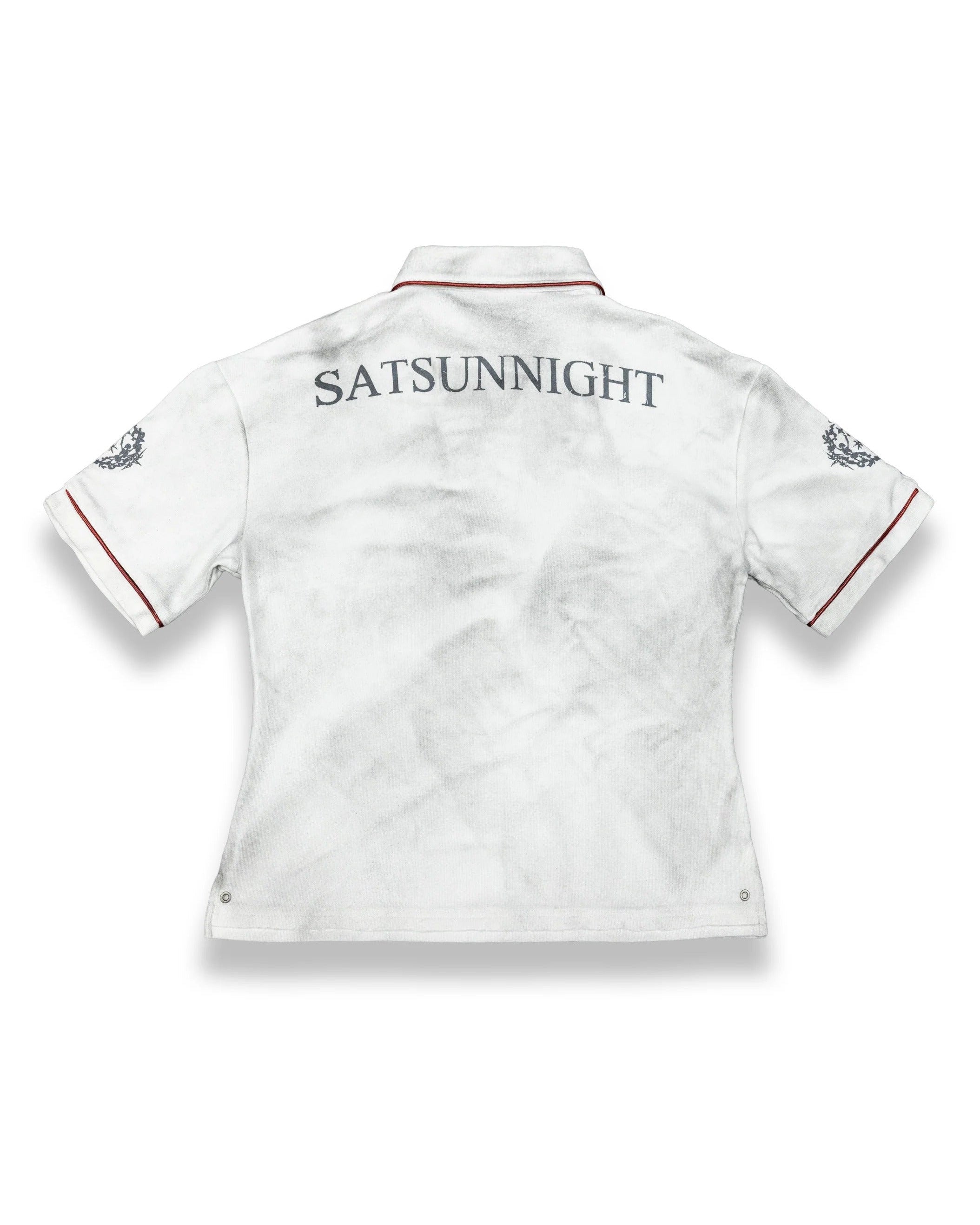 <LOST IN CASTLE> NAPOLEONIC POLO - POLLUTED WHITE