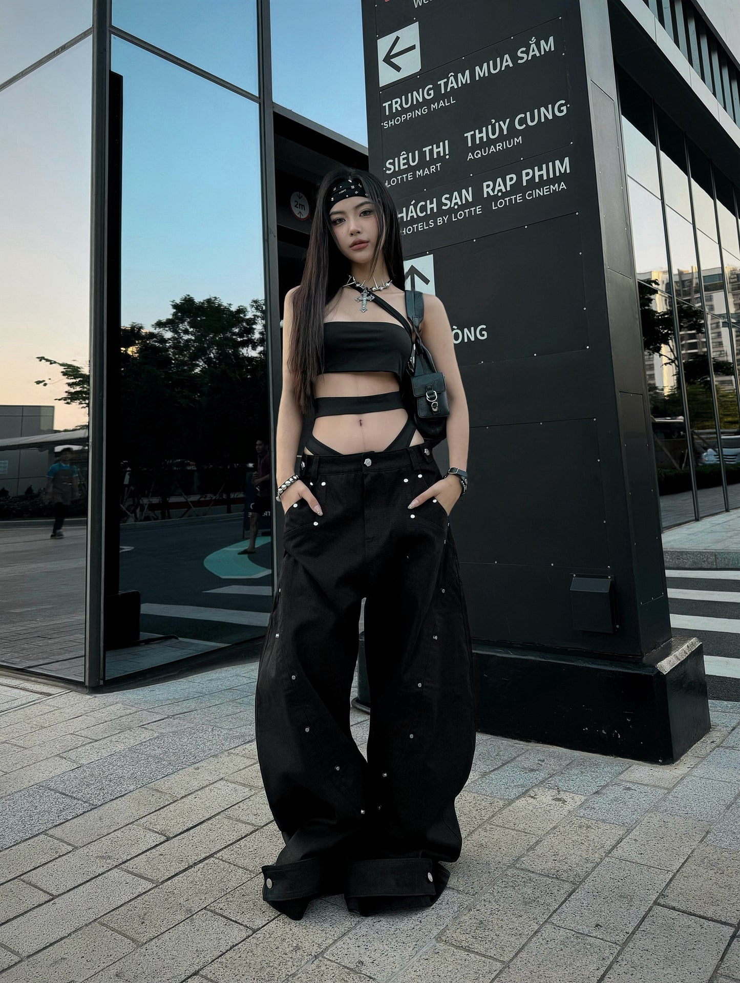 【RICH】S-wide Pants
