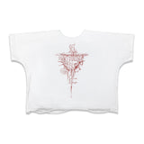 SSN V.06 <LOST SWORD> BOTH SIDES T-SHIRT - WHITE