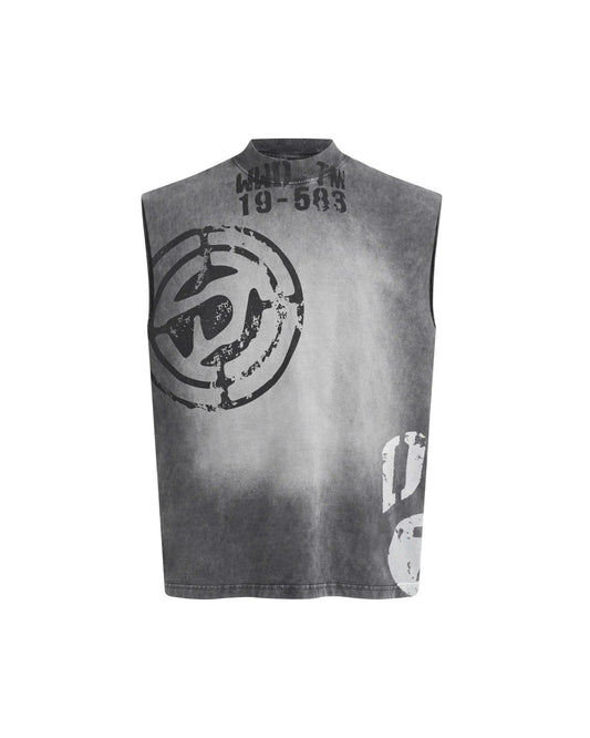 【DIMOIR】Washed TORQUE Tank Top